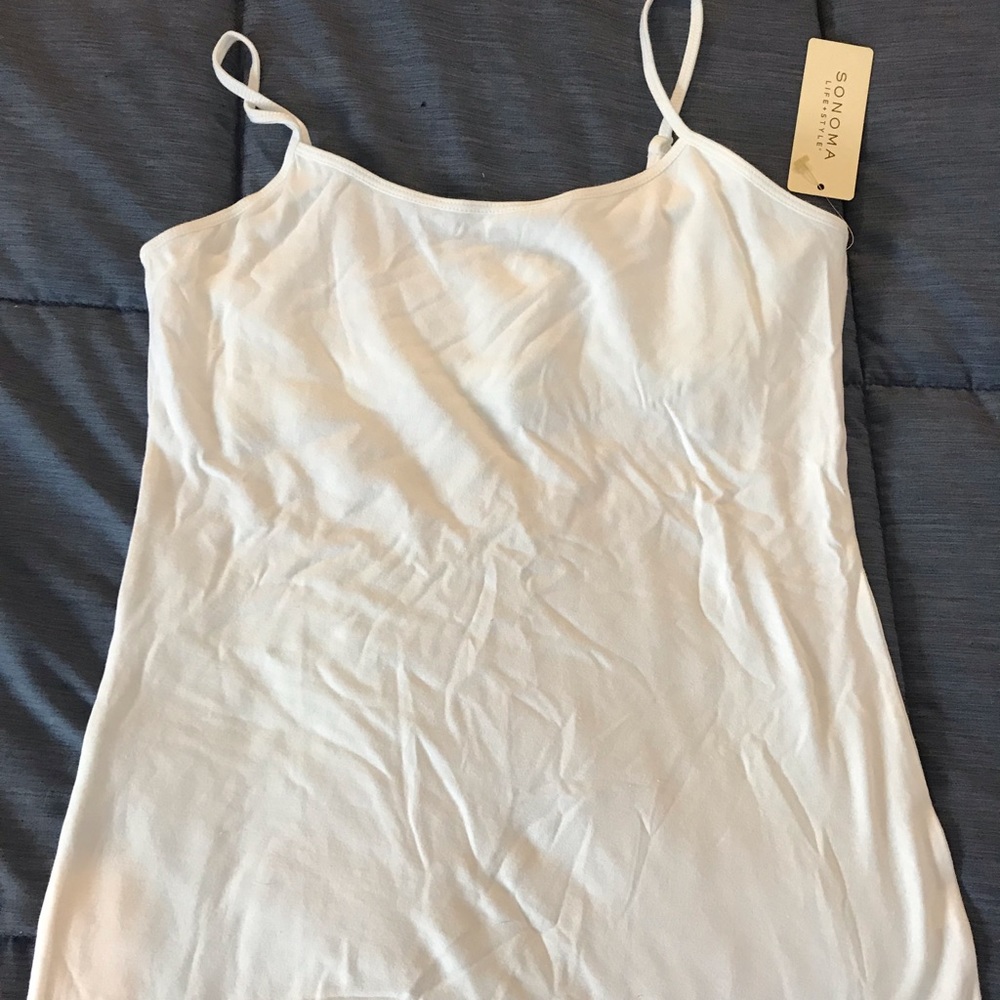 NWT Sonoma tank with built in bra